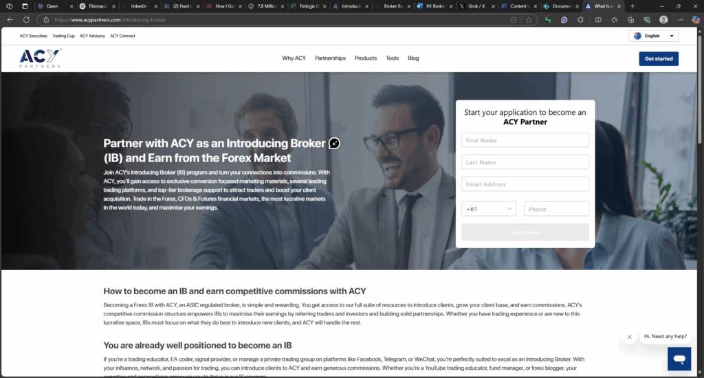 acypartners introducing brokers