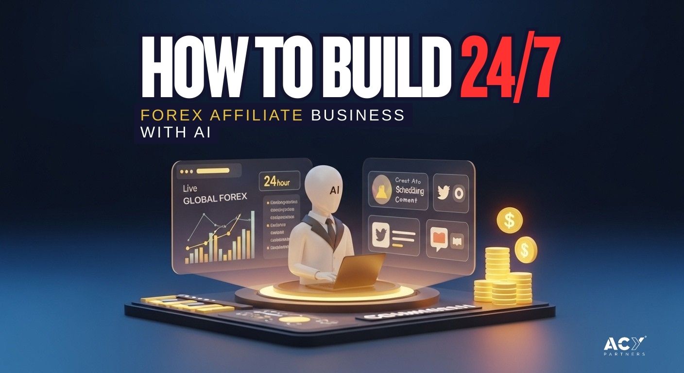 How to Build a 24/7 Forex Affiliate Business with AI