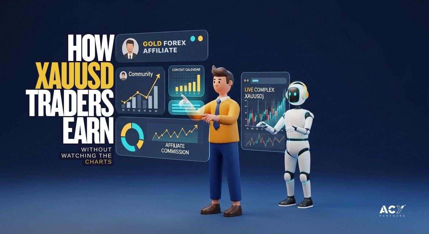The AI-Powered Gold Forex Affiliate: How XAUUSD Traders Earn Without Watching Charts?