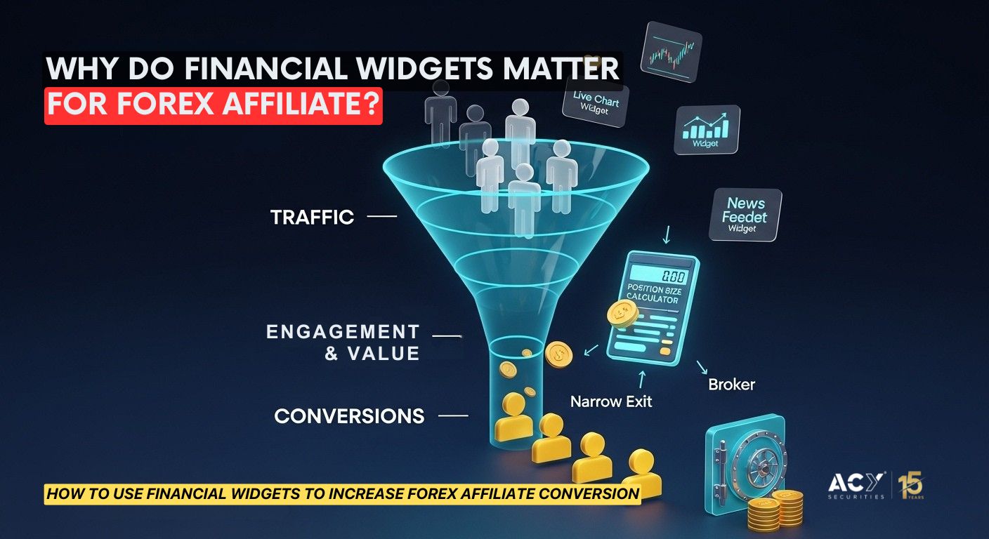 How Can You Use Financial Widgets to Increase Website Conversions for Forex Affiliate?