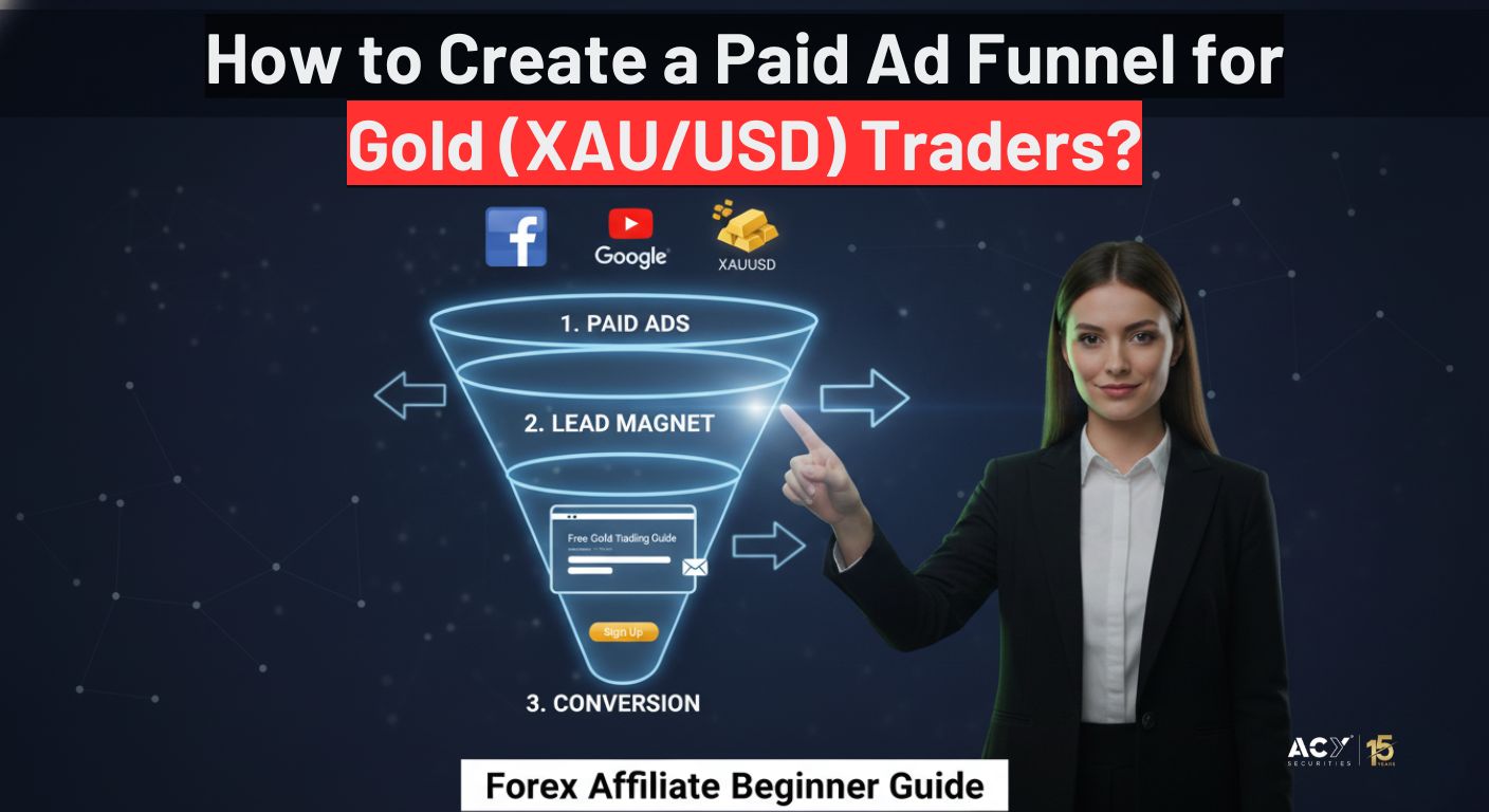 How to Create a Paid Ad Funnel for Gold (XAU/USD) Traders? Forex Affiliate Beginner Guide