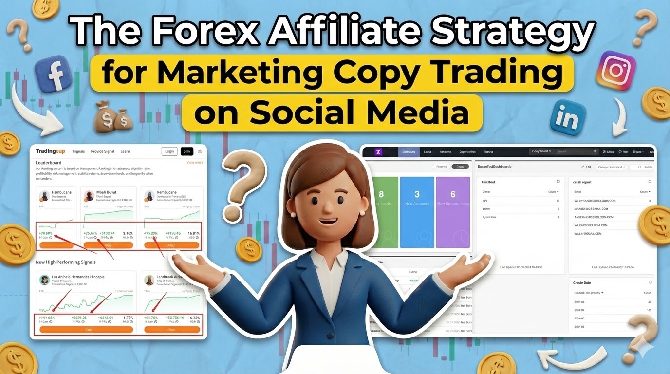 The Forex Affiliate Strategy for Marketing Copy Trading on Social Media